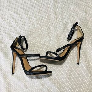 Tony Bianco Black “Atkins” Heel